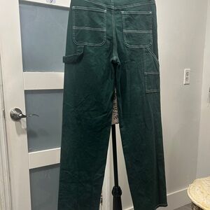 Fashion Nova Dark Green Cargo Pants